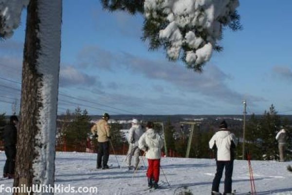 The Ellivuori skiing resort and hotel near Tampere, Finland